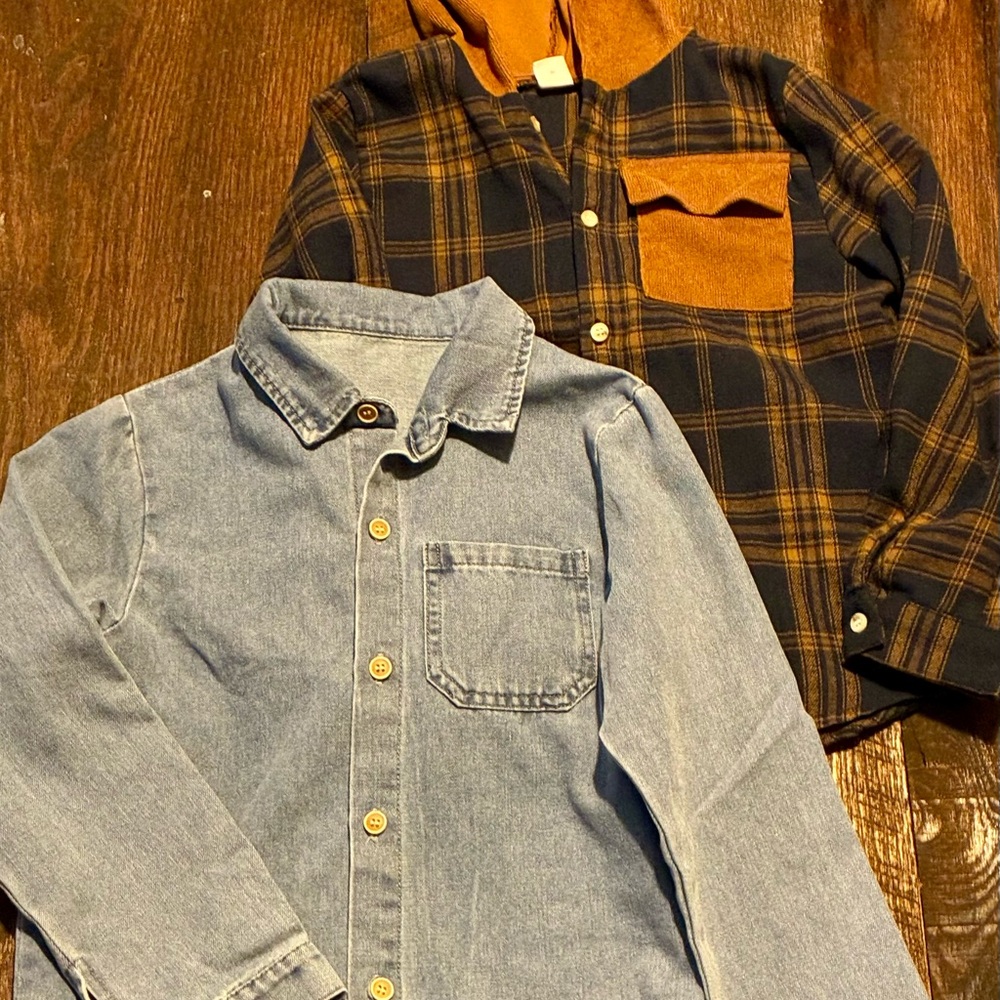Boys Size 7 Button Downs